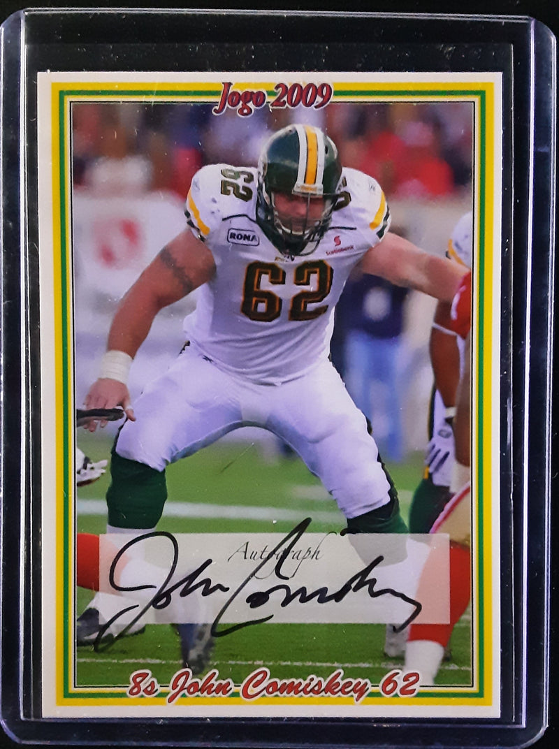 2009 Jogo CFL Signature Autograph