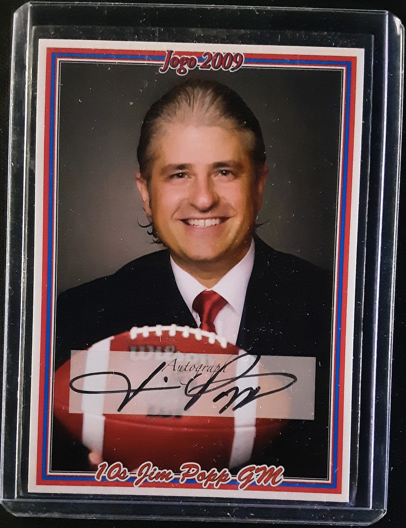 2009 Jogo CFL Signature Autograph