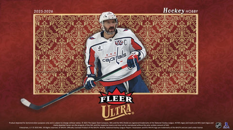 2025-26 Upper Deck Fleer Ultra Hockey Hobby Box (Call for Price)