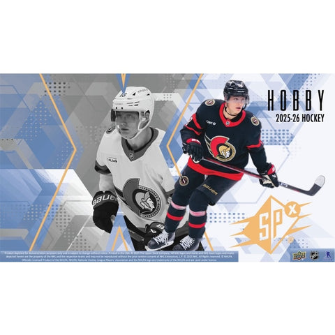 2025-26 Upper Deck SPX Hockey Hobby Box (Call for Price)