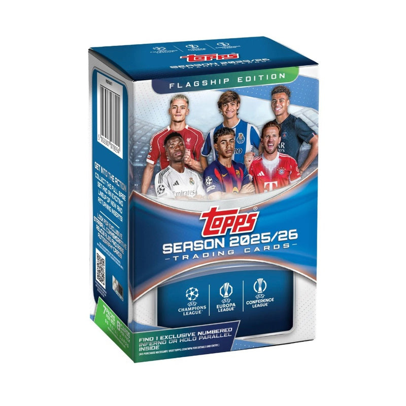 2025-26 Topps UEFA Competitions Soccer Value Box