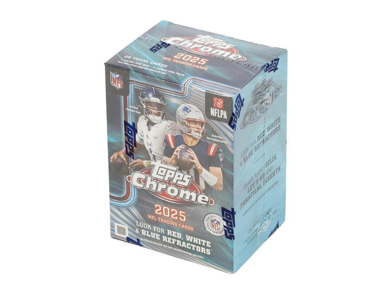 2025 Topps Chrome Football Blaster Box (Value Box)