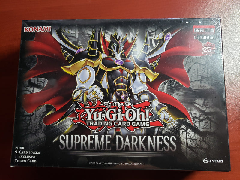 Yu-Gi-Oh! Supreme Darkness 4 Pack Mini Booster Box