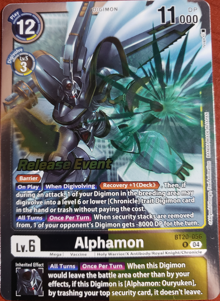 Alphamon [BT20-056] [Release Special Booster Ver.2.5 Promos]