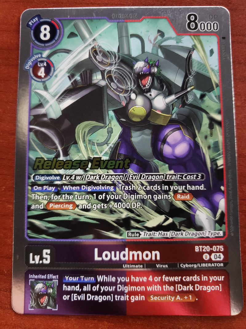 Loudmon [BT20-075] [Release Special Booster Ver.2.5 Promos]