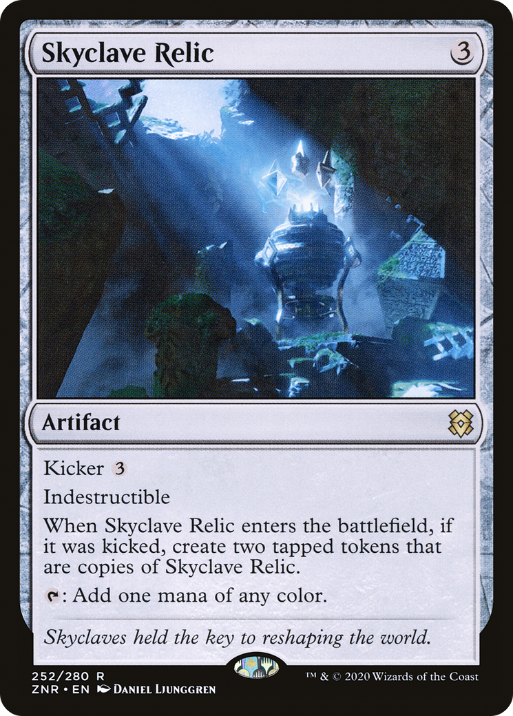 Skyclave Relic (ZNR-252)  Foil - Zendikar Rising