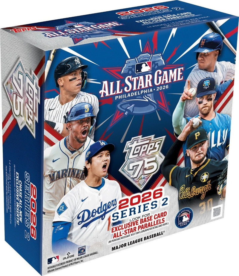 2026 Topps Series 2 Baseball All Star Game Mega Box