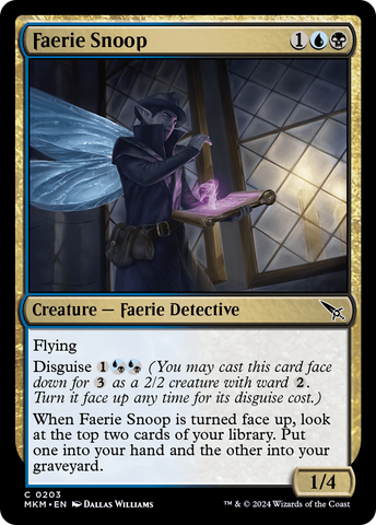 Faerie Snoop (MKM-203)  - Murders at Karlov Manor