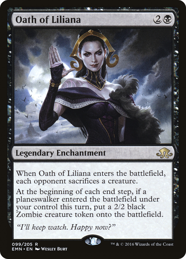 Oath of Liliana (EMN-099)  Foil - Eldritch Moon