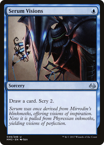 Serum Visions (MM3-049)  Foil - Modern Masters 2017