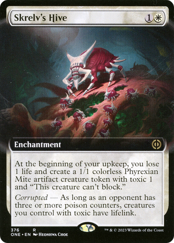 Skrelv's Hive (Extended Art) (ONE-376)  - Phyrexia: All Will Be One: (Extended Art)