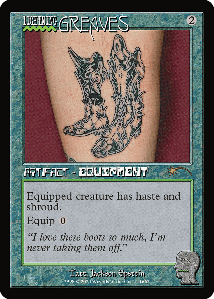 Lightning Greaves (1662) (SLD-1662)  - Secret Lair Drop