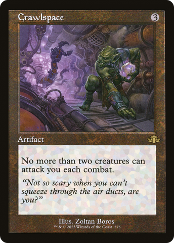 Crawlspace (Retro Frame) (DMR-375)  - Dominaria Remastered