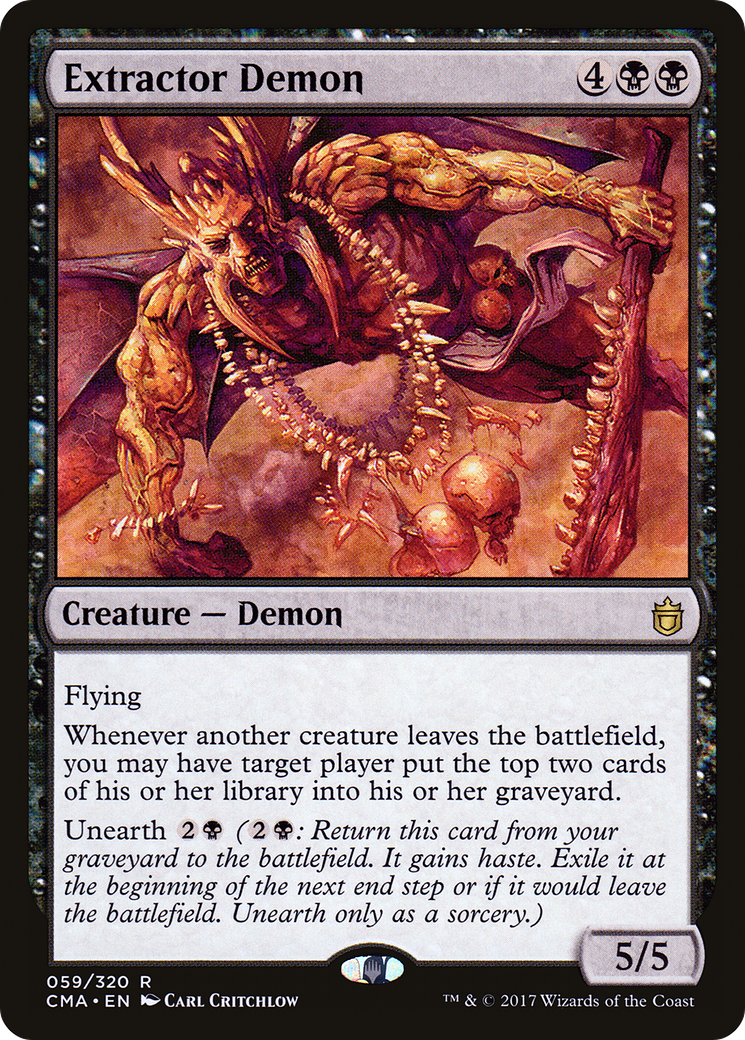 Extractor Demon (CMA-059)  - Commander Anthology