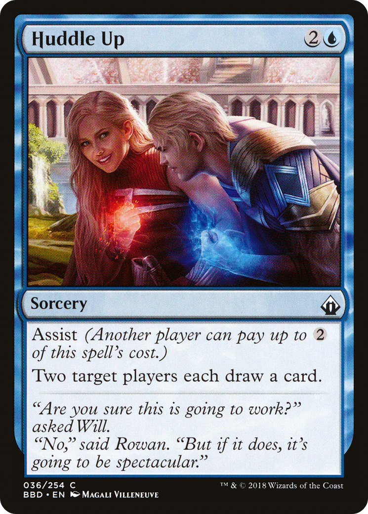 Huddle Up (BBD-036)  Foil - Battlebond