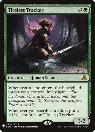 Tireless Tracker (LIST-233)  - The List Reprints