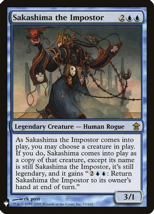 Sakashima the Impostor (LIST-053)  - The List Reprints