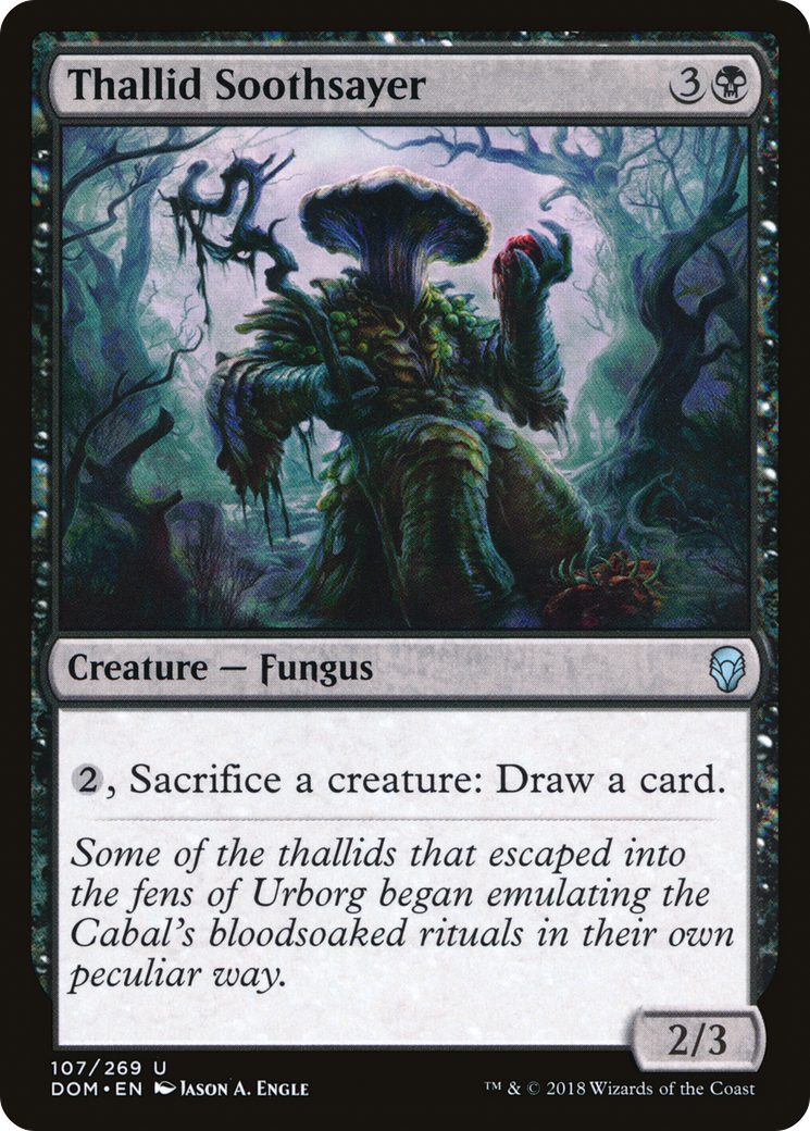 Thallid Soothsayer (DOM-107)  Foil - Dominaria