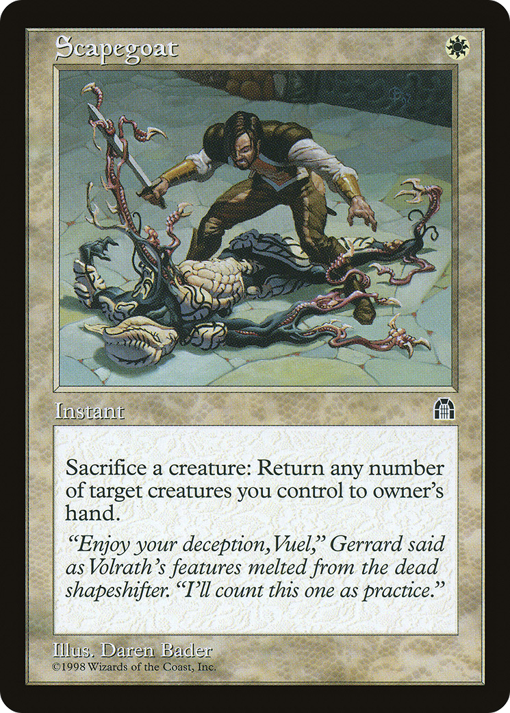 Scapegoat (STH-)  - Stronghold