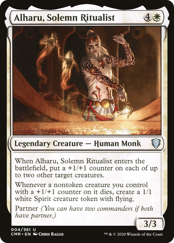 Alharu, Solemn Ritualist (CMR-004)  - Commander Legends