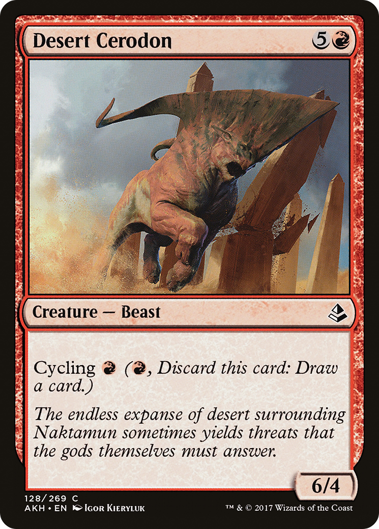 Desert Cerodon (AKH-128)  - Amonkhet