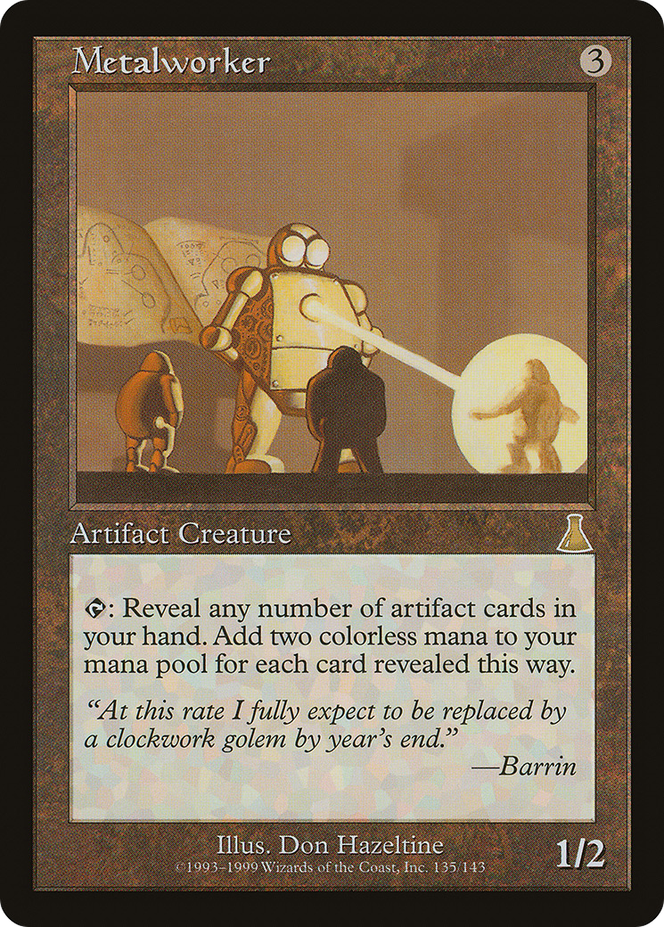 Metalworker (UDS-135)  Foil - Urza's Destiny