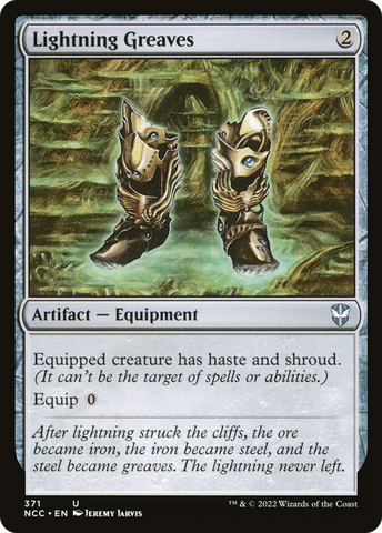 Lightning Greaves (NCC-371)  - New Capenna Commander