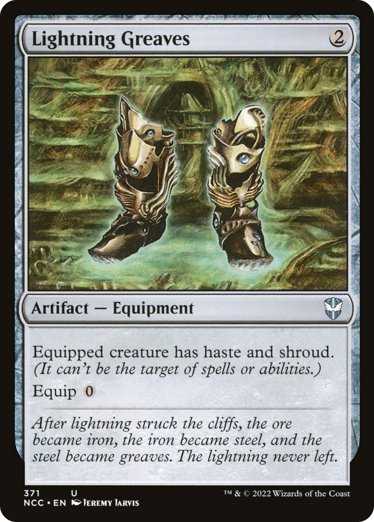 Lightning Greaves [Streets of New Capenna Commander]