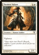 Thraben Valiant (AVR-039)  Foil - Avacyn Restored