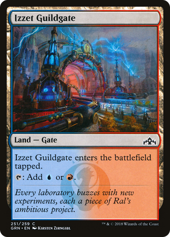 Izzet Guildgate (251) (GRN-251)  - Guilds of Ravnica