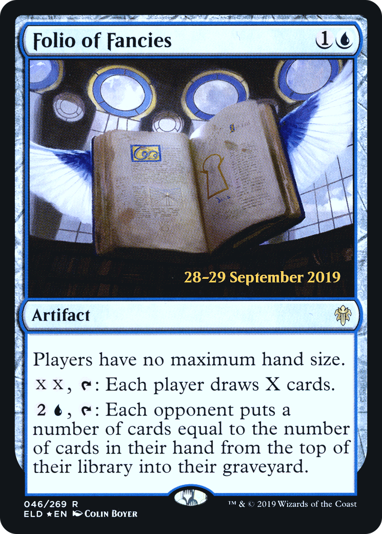 Folio of Fancies (PRE-046)  Foil - Throne of Eldraine Promos