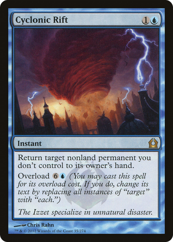 Cyclonic Rift (RTR-035)  - Return to Ravnica