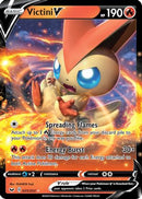 Victini V 025/202  - Holofoil SWSH01 Sword & Shield Base Set - Ultra Rare
