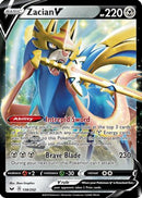 Zacian V 138/202  - Holofoil SWSH01 Sword & Shield Base Set - Ultra Rare