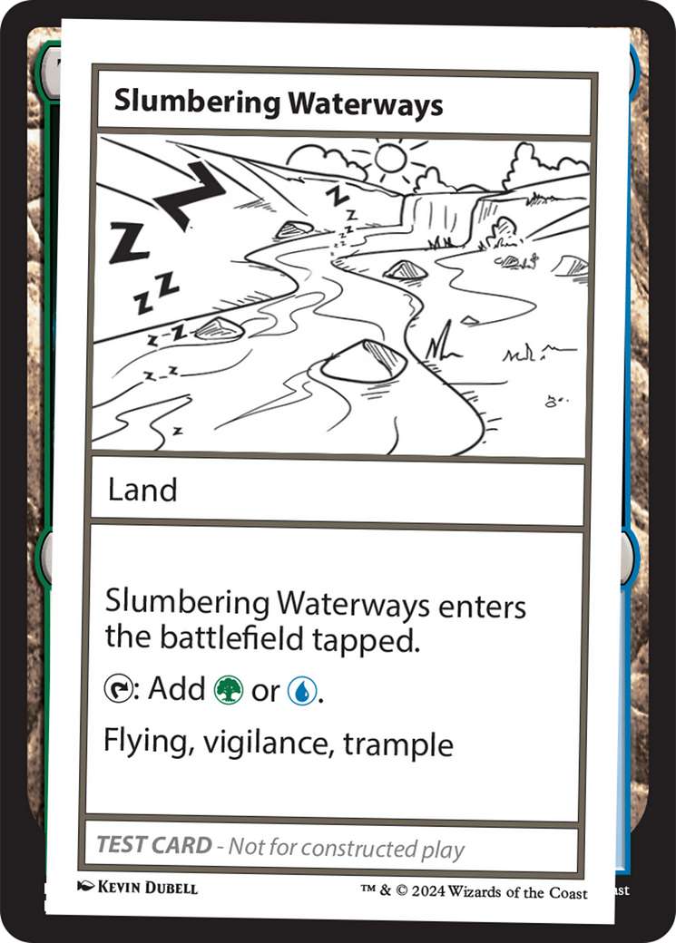 Slumbering Waterways (MB2PC-)  - Mystery Booster 2