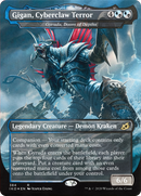 Gigan, Cyberclaw Terror - Gyruda, Doom of Depths (IKO-384)  Foil - Ikoria: Lair of Behemoths / Gigan, Cyberclaw Terror: (companion) (Borderless)
