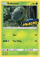 Bulbasaur - SM198 (Detective Pikachu Stamped)  - Holofoil SM Promos - Promo