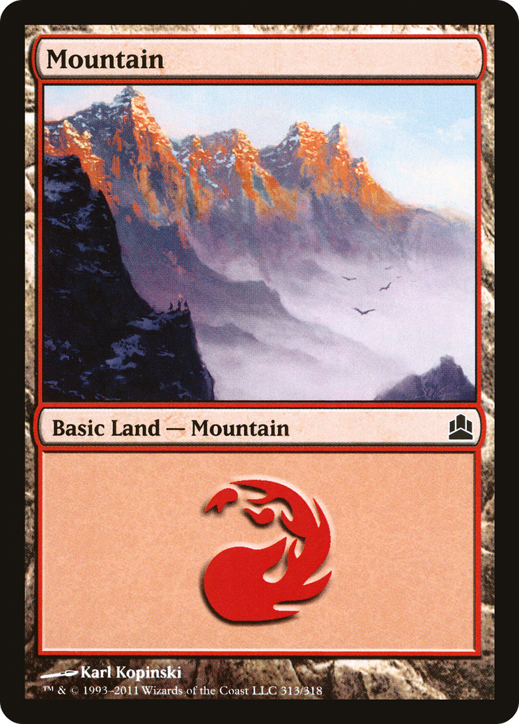 Mountain (313) (CMD-313)  - Commander 2011