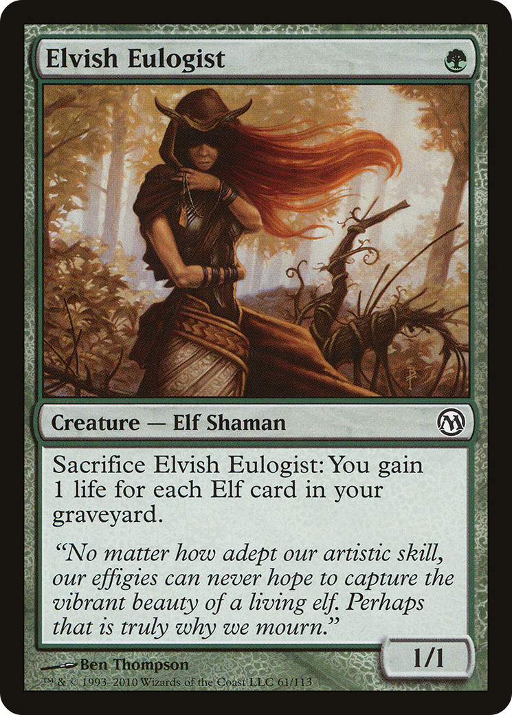 Elvish Eulogist (DPA-061)  - Duels of the Planeswalkers