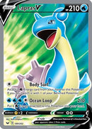 Lapras V (Full Art) 189/202  - Holofoil SWSH01 Sword & Shield Base Set - Ultra Rare