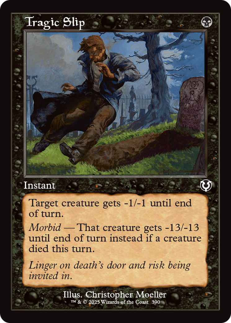 Tragic Slip (Retro Frame) (INR-390)  - Innistrad Remastered