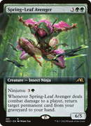 Spring-Leaf Avenger (Extended Art) (NEO-481)  - Kamigawa: Neon Dynasty: (Extended Art)