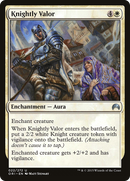Knightly Valor (ORI-022)  Foil - Magic Origins