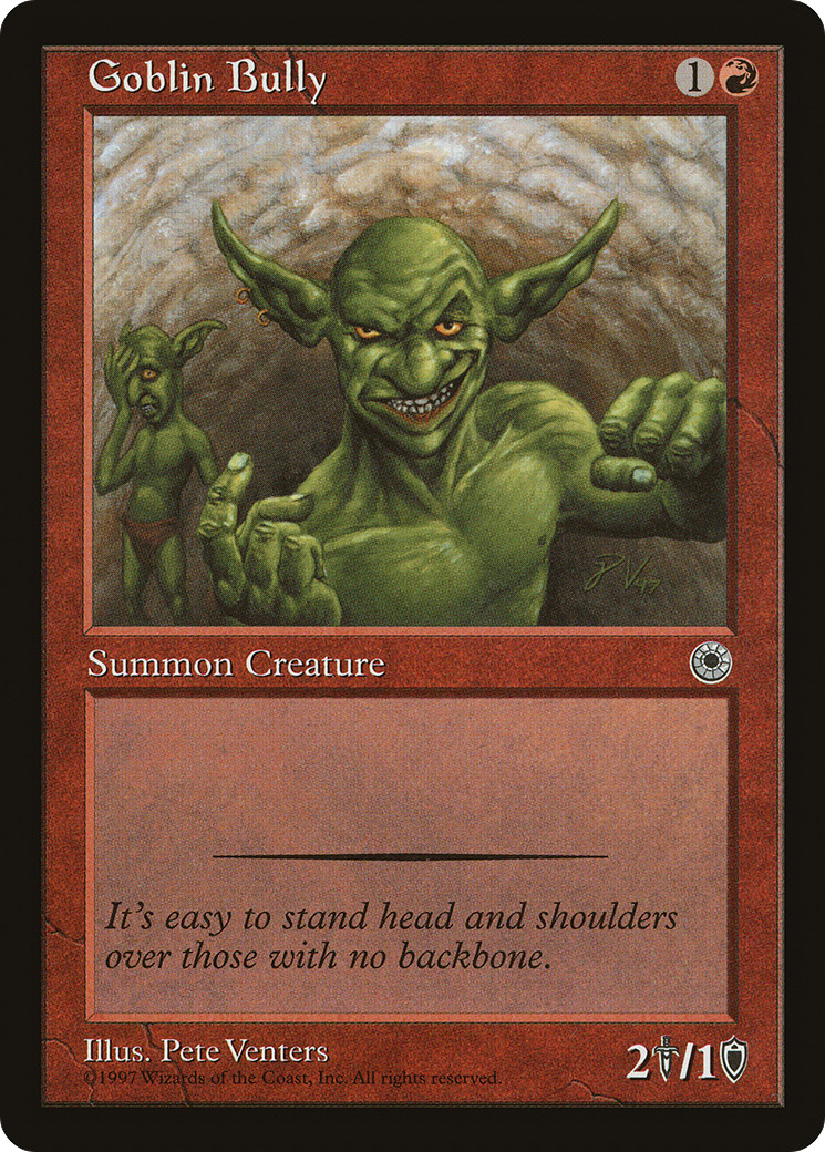 Goblin Bully (POR-)  - Portal