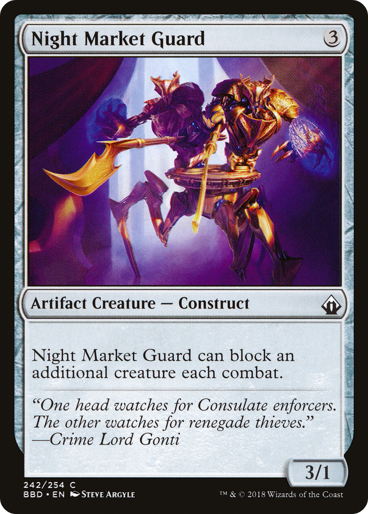 Night Market Guard (BBD-242)  Foil - Battlebond