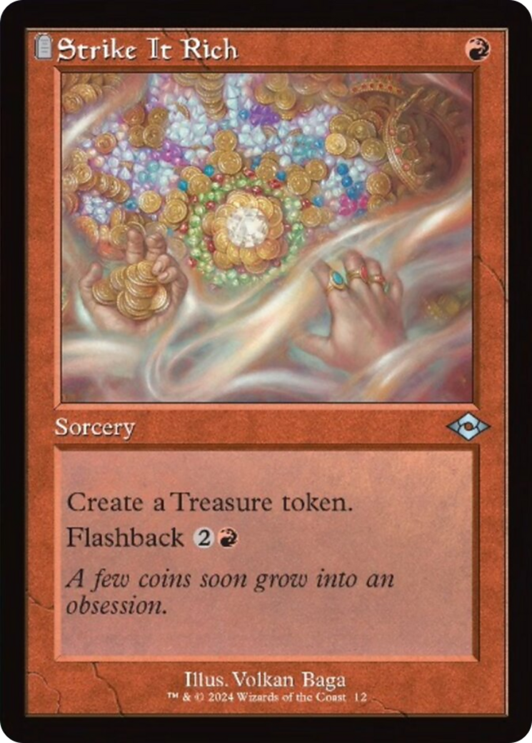 Strike It Rich (Retro Frame) (MH2-012)  Foil - Modern Horizons 2 Timeshifts: (tombstone)