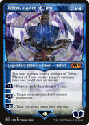 Teferi, Master of Time (Showcase) (292) (M21-292)  - Core Set 2021: (Showcase)