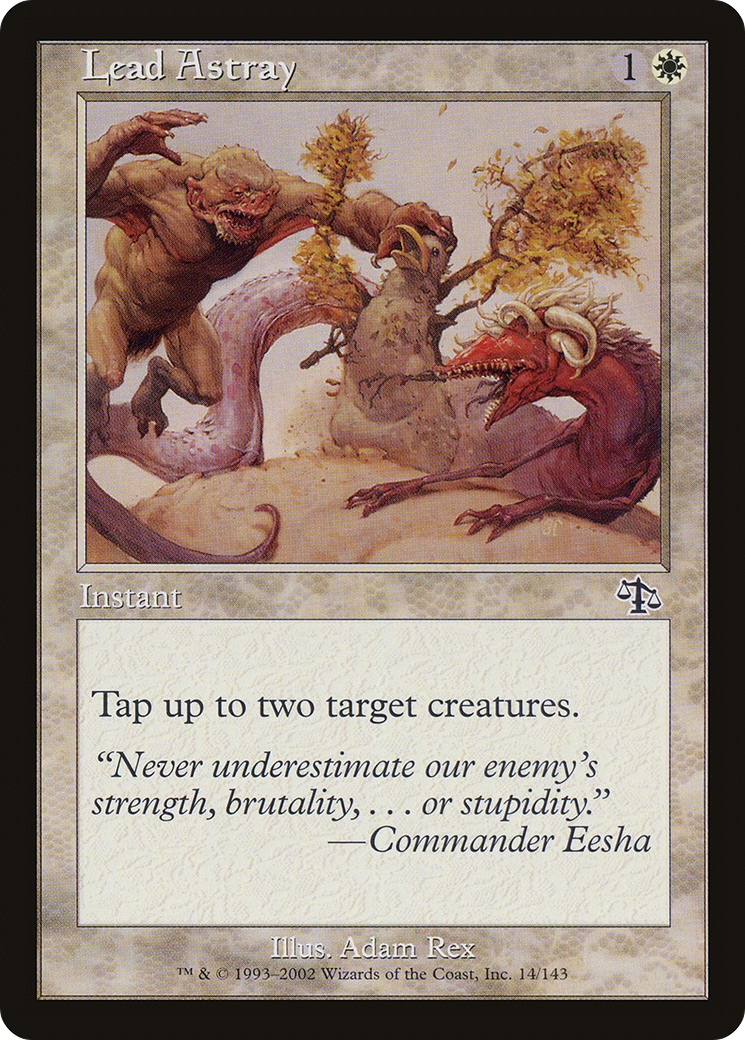 Lead Astray (JUD-014)  Foil - Judgment