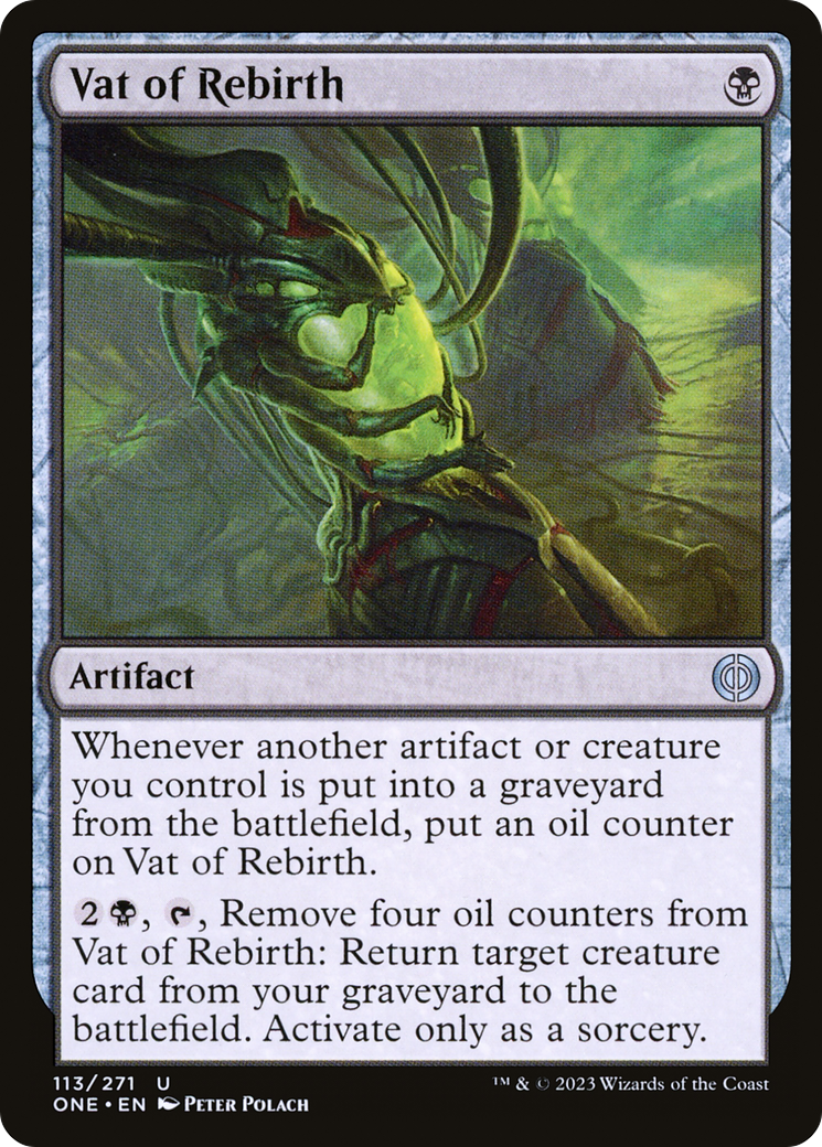 Vat of Rebirth (ONE-113)  Foil - Phyrexia: All Will Be One