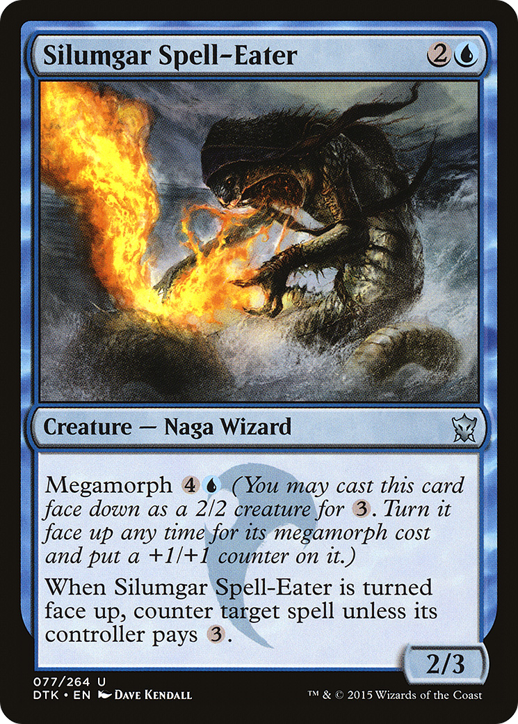 Silumgar Spell-Eater (DTK-077)  Foil - Dragons of Tarkir